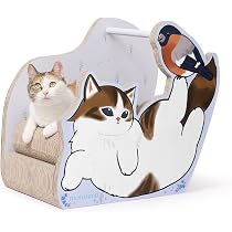 Amazon | 猫壱 バリバリダイカット 猫のゆりかご mofusand 爪研ぎ